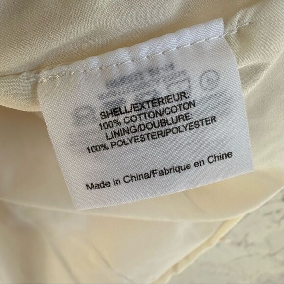 TORY BURCH Trixy Dress Women’s Large Crochet Lace Cream - Picture 10 of 10